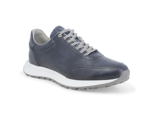 Melluso Scarpe Uomo Basse Lacci Primavera Estate in Pelle